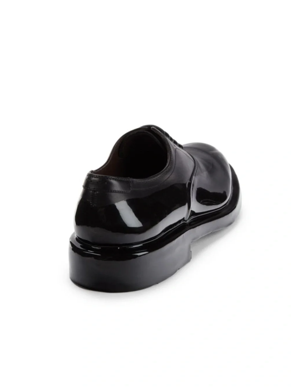 Salvatore Ferragamo Dipped Leather Oxford Shoes Size 6 EEE NEW in Box + DustBag